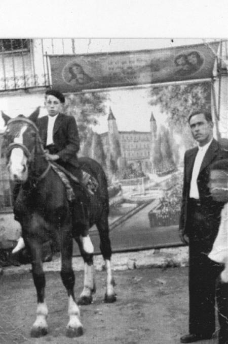 Retrato de un jinete en Villarquemado.