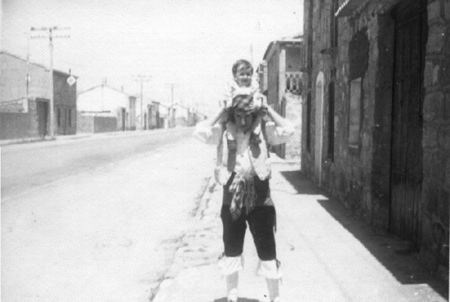 Padre e hijo vecinos de Villarquemado.