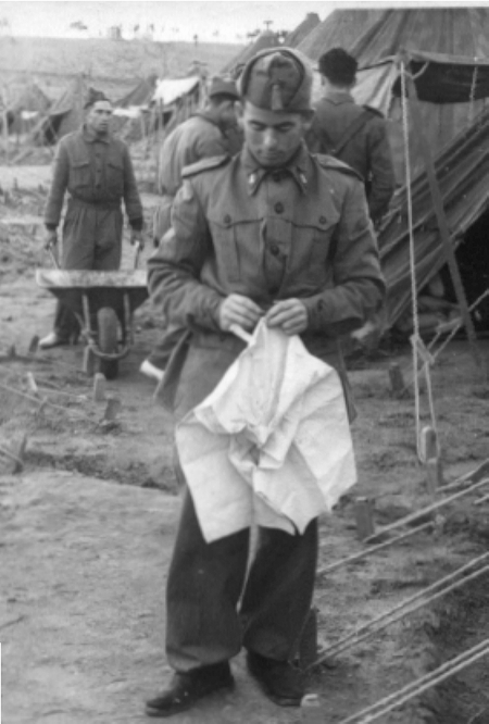 CÃ©sar en el servicio militar.