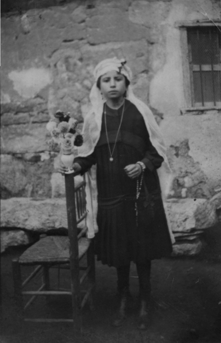 Primera ComuniÃ³n de Tomasa. Villarquemado.