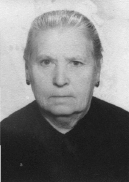 Retrato de anciana. Villarquemado.