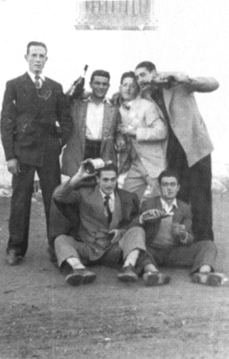 Grupo de amigos de Villarquemado.