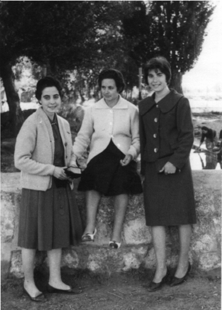 Grupo de amigas de Villarquemado.
