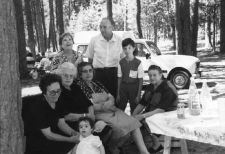 La familia Olivas. Villarquemado.