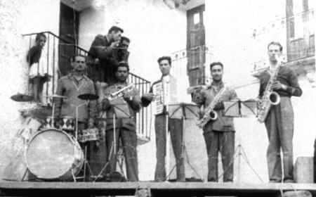 Orquesta en Villarquemado.