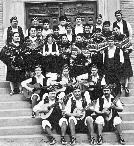 Grupo "Escuela de jota". Monreal del Campo.