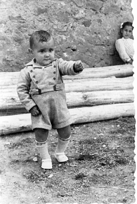 Retrato de la infancia de Rafael LÃ³pez. Gallocanta.