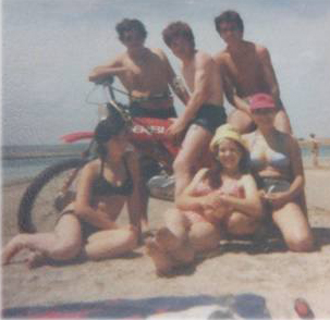 BaÃ±istas en la laguna de Gallocanta