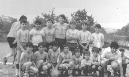 Equipo infantil de fÃºtbol de Olalla.