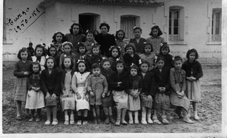 Grupo escolar, aÃ±o 1950-1951. Alba.