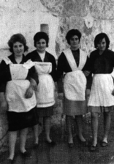 Rosita, Humildad y Josefina. Alba.