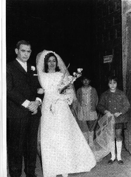 En la boda de Josefina Aparicio. Alba.