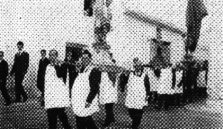 En la procesiÃ³n de Alba.