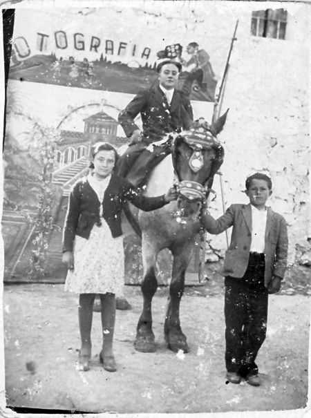 Retrato a caballo.El Villarejo.