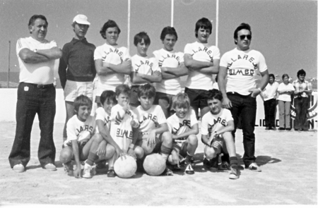 Equipo infantil de fÃºtbol. El Villarejo.