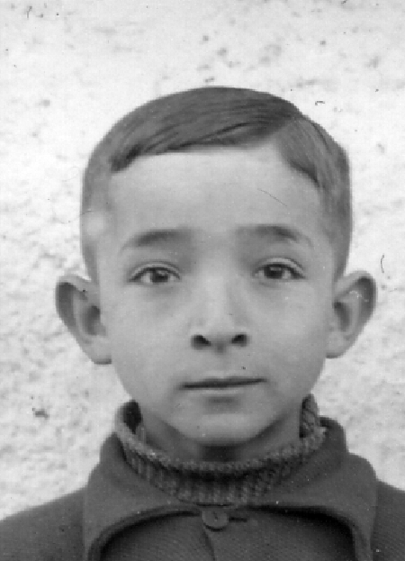 Retrato de niÃ±o vecino de Monforte.