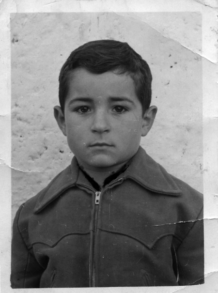Retrato de un niÃ±o vecino de Monforte.