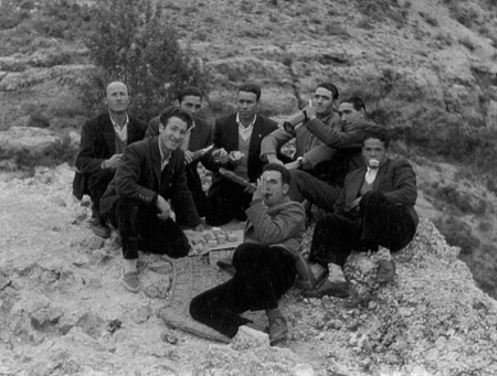 Amigos en el campo. Monforte.