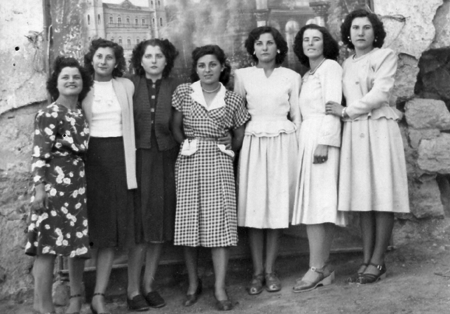 Grupo de amigas de Monforte.