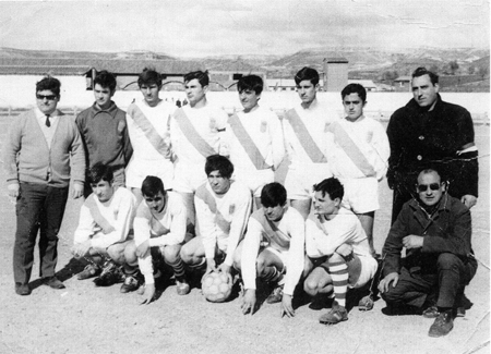 Equipo de fÃºtbol de los aÃ±os sesenta. Daroca.