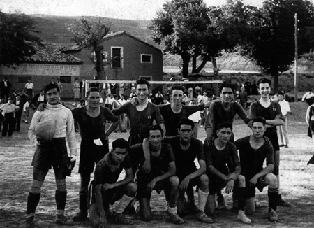 Equipo de fÃºtbol masculino. Daroca.