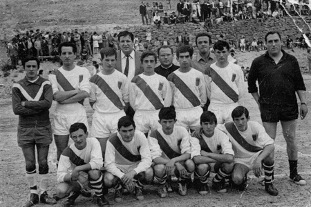 Primer equipo de fÃºtbol federado. Daroca.