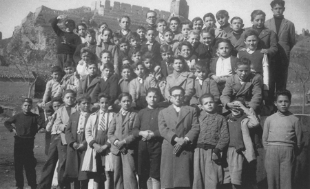 Alumnos de los Escolapios. Daroca.