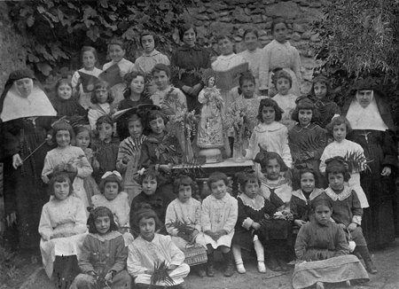 Grupo de niÃ±os. Daroca.