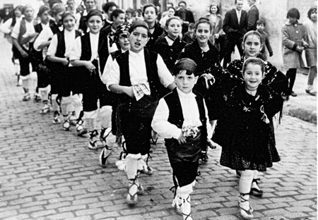 Rondalla por las calles de Daroca.