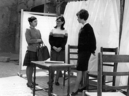 RepresentaciÃ³n de alumnos del colegio de Daroca.