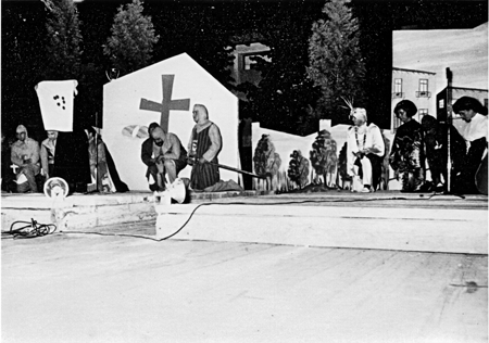 RepresentaciÃ³n de la "Victoria del Cielo". Daroca.