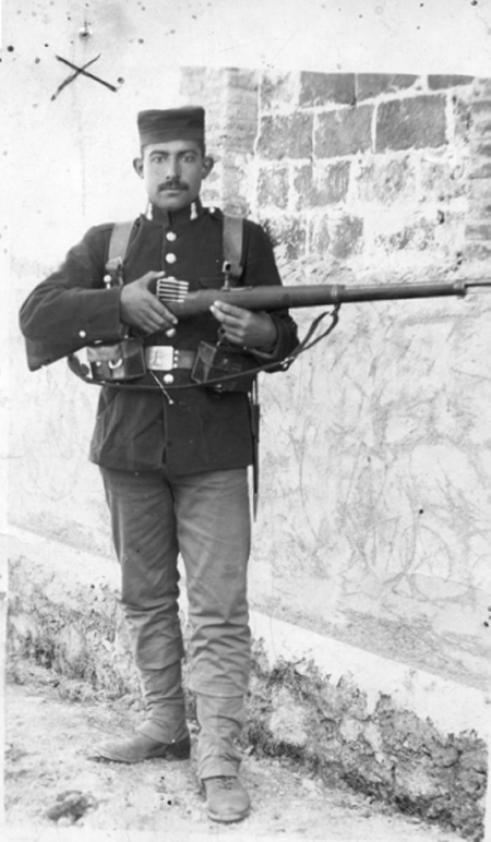 Juan con escopeta. Torremocha.