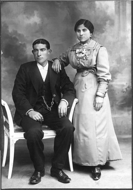 Retrato de pareja. Torremocha.