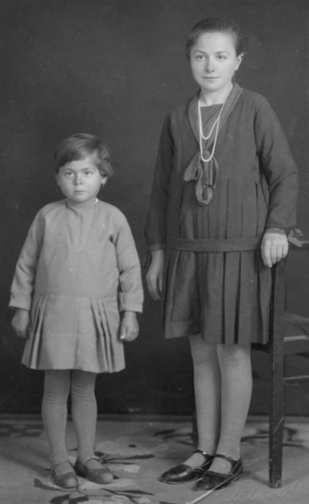 Retrato de dos hermanas. Torremocha.