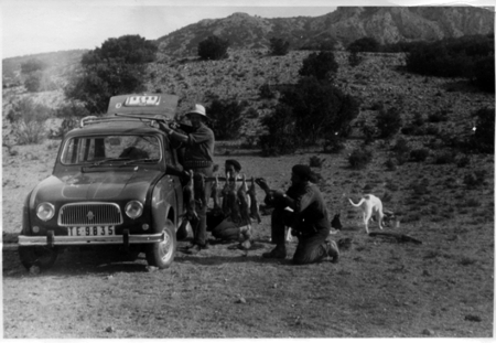 Cazadores con sus presas. Torremocha.