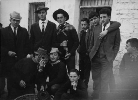 Grupo de amigos en Torremocha.