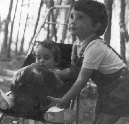 Manolo y amigo. Villarquemado.