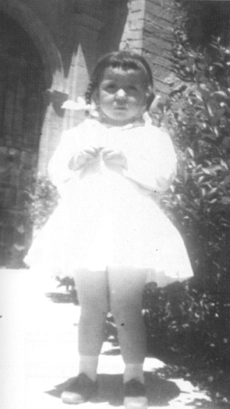 Retrato de una niÃ±a vecina de Villarquemado.