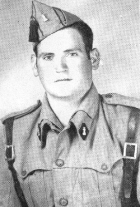 Retrato de un militar de Villarquemado.