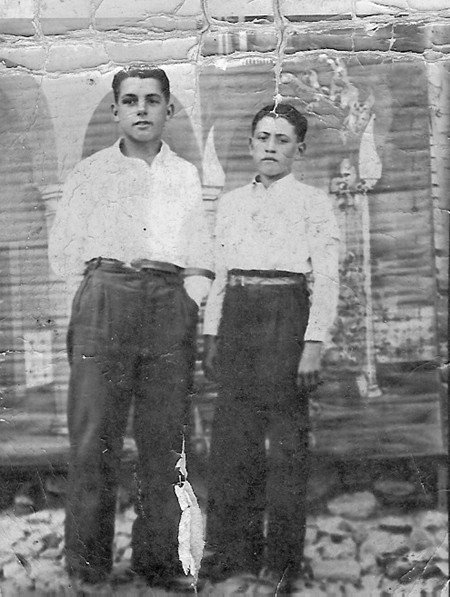 Retrato de dos amigos. RetascÃ³n.