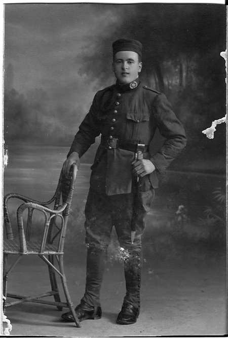 Retrato de un militar. Lagueruela.
