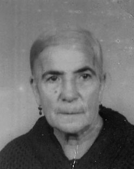 Retrato de una vecina de Lagueruela.