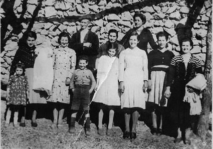 Grupo de vecinos. Lagueruela