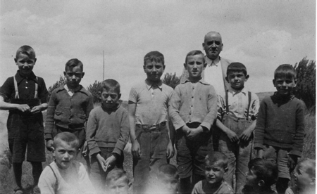 Grupo de niÃ±os. Lagueruela.