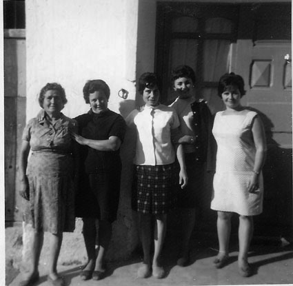 Grupo de mujeres. Lagueruela