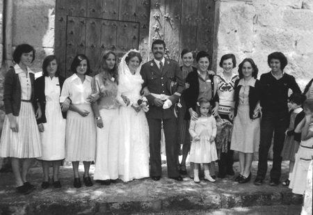 En la boda de Carlos JuliÃ¡n y MarÃ­a Teresa Pardillos. RetascÃ³n.