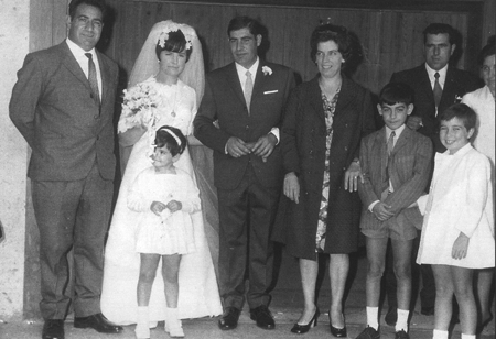 En la boda de Remedios PÃ©rez y MÃ¡ximo JuliÃ¡n. RetascÃ³n.