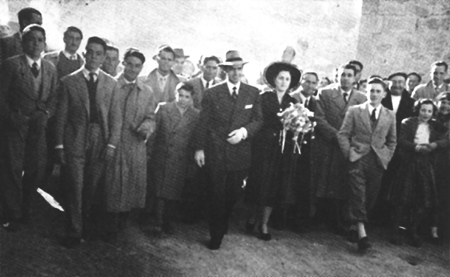 En la boda de VÃ­ctor Esteban y Palmira Salvador. RetascÃ³n.