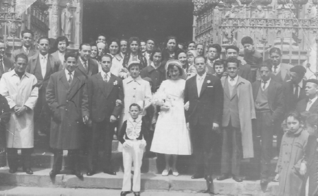 Grupo de invitados a una boda. RetascÃ³n.