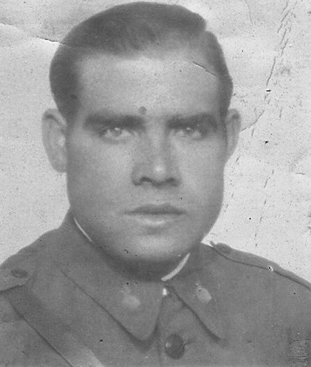 Retrato de un militar. RetascÃ³n.